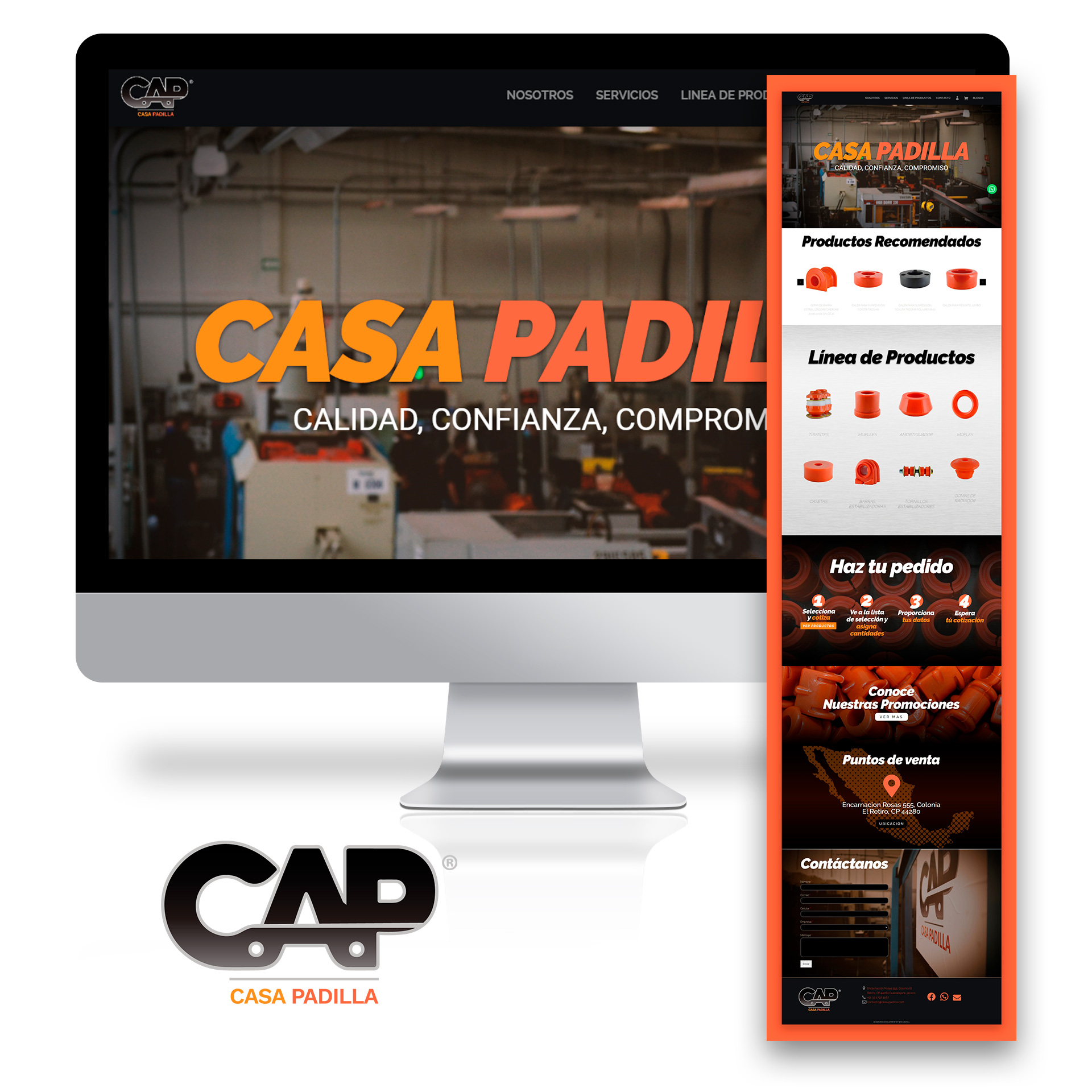 Casa Padilla – Sitio web
